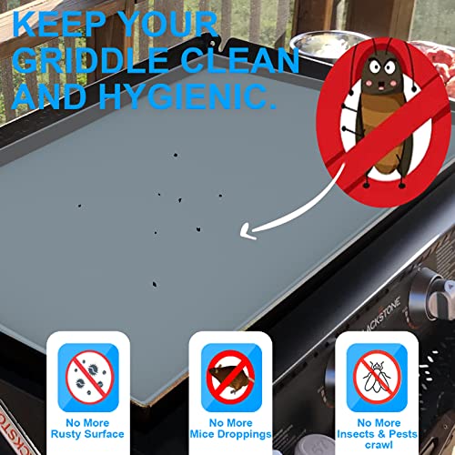 36\" Silicone Mat for Blackstone Griddle Top, 100% Silicone Protective Mat Cover for Blackstone, Heavy Duty/Non Stick/Reusable Food-grade Silicone Grill Mat Protect Your Griddle from Dirt & Rust