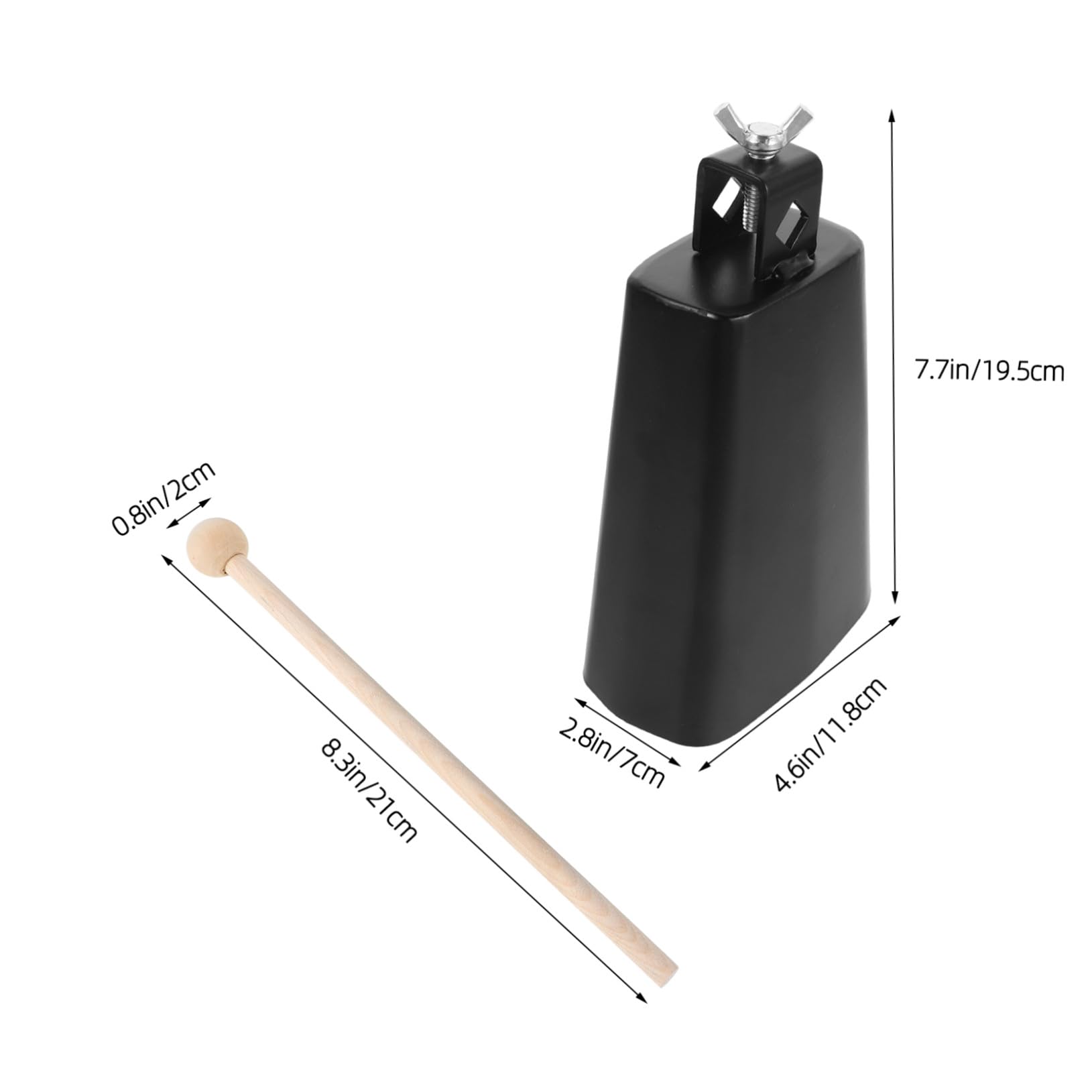 Kit de Support de Pince pour Tambour, Cloche 6 Pouces, Métal