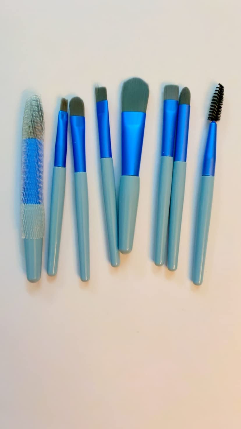 Makeup All In One Brush Set 8 Pieces for Womens & Girls 1