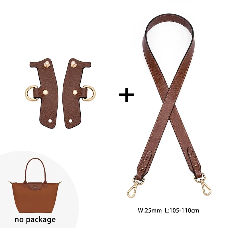 Image of Vachetta Leather Purse Strap Replacement for Longchamp Strap Kit
