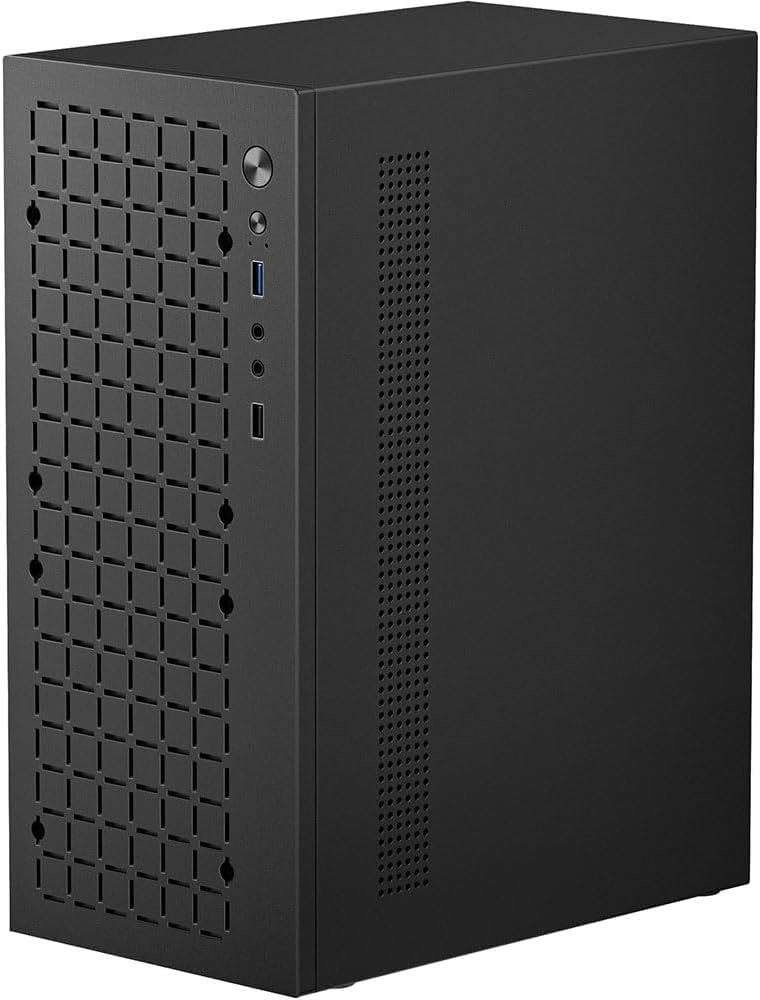 Micro ATX Gehäuse PC Case: MATX Case Mini PC ITX Desktop Computer Gehäuse，Mini ATX MATX DTX ITX Case mit USB3.0, Unterstützung 3.5'' HDD
