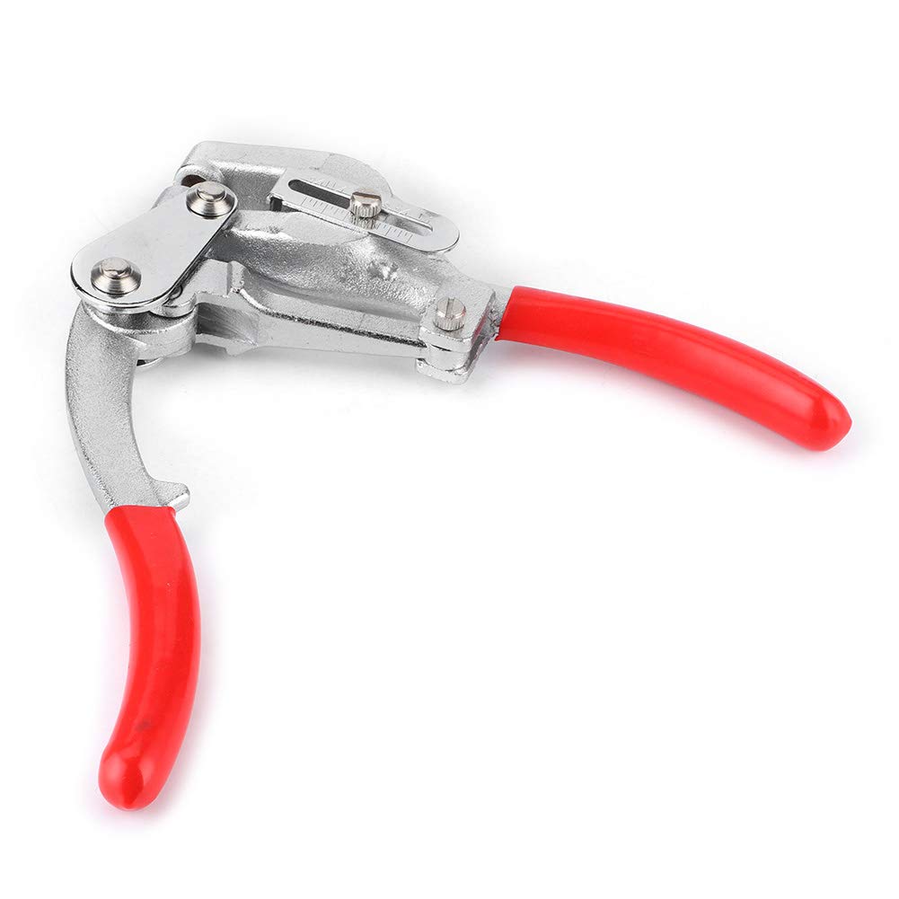 Fydun Perforadora de cinturón, Mano Multifunción Kit de perforadora de cuero Herramientas manuales para cuero, silla de montar, correa de reloj, calzado, plástico,caucho,lona,cartón