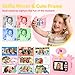 OTJ Kids Camera Instant Print for Girls Boys - Selfie Toddler Digital Toy Camera Gift Set, Christmas Birthday Gifts for 3 4 5 6 7 8 9 10 Years Old Kids