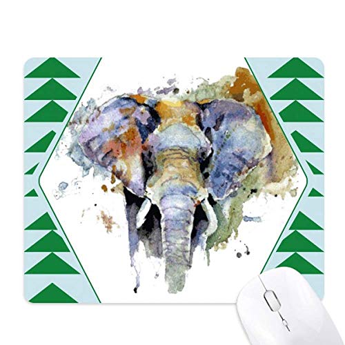 Tapis de souris éléphant peint pour stabiliser votre souris et protéger votre bureau