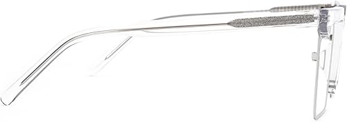 Miniatura 6 de Zeelool Marco de gafas rectangulares retro con lente transparente sin receta para hombres ZJGX839879