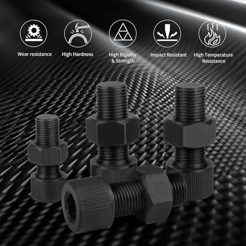 Image of IEMAI PC-CF 3D Printer Filament 1.75mm Matte Black 3KG, Carbon Fiber Reinforced Polycarbonate Superior Strength & Rigidity, Impact & High-Temperature Resistant for Industrial Parts