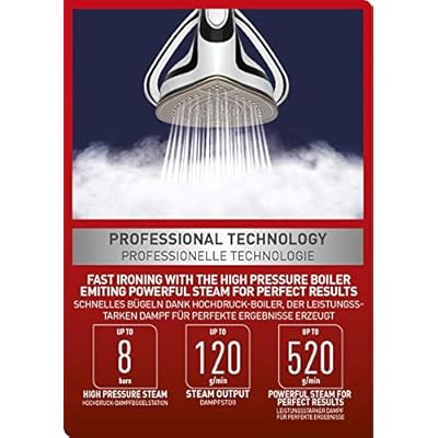 tefal pro express ultimate gv9550 high pressure steam generator iron