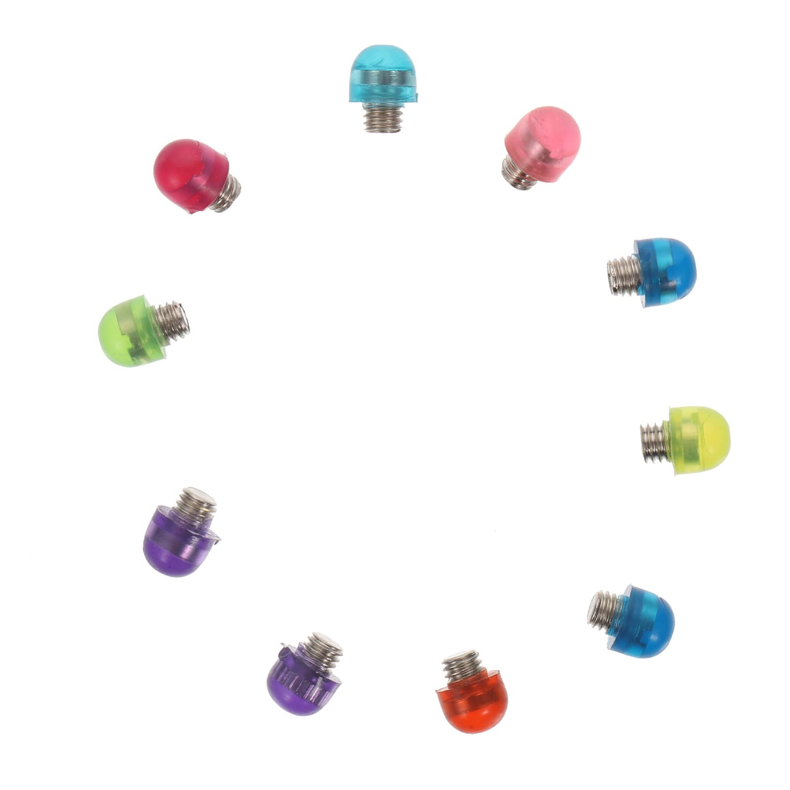 Totority Folding Muffler, 10pcs Hair Scissor Muffler Pet Noise Deadener Sound Barber Salon Replacemen (Random Color) Tiny