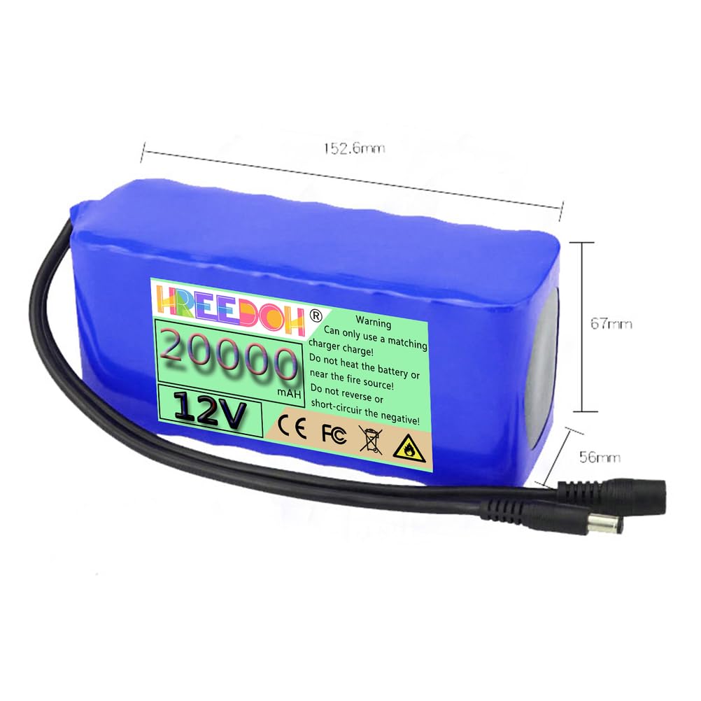 Akumulator litowo-jonowy 12 V 12 V 10 Ah 15 Ah 20 Ah 25 Ah 30 Ah Akumulator litowo-jonowy z ładowarką do silników 100 W 200 W 250 W 300 W 400 W