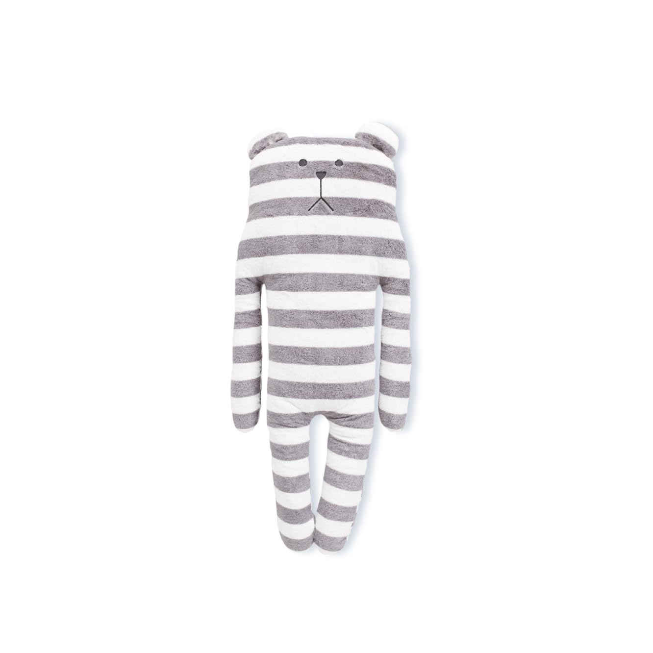 Amazon｜CRAFTHOLIC 抱き枕クッション Lサイズ SLOTH グレーボーダー 