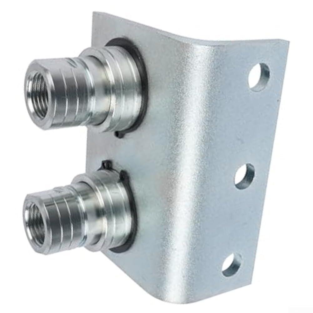 Para acoplamiento rápido TL39-B 1/2 pulgada NPT hidráulica con soporte de extracción para tecnología agrícola y excavadora, para el sello de metal resistente evita la pérdida de aceite a alta presión