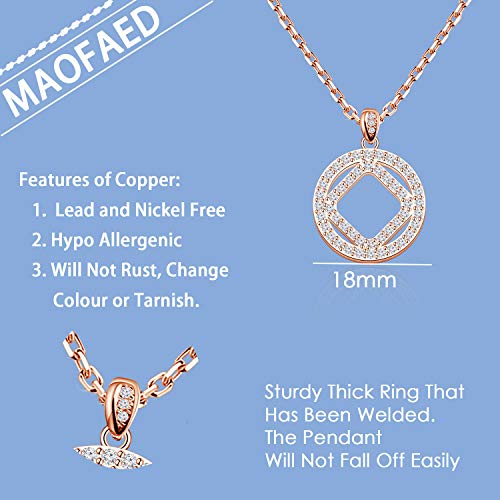 MAOFAED Sobriety Gift Recovery NA Narcotics Anonymous Birthday Gift NA Necklace New Beginnings Gift2