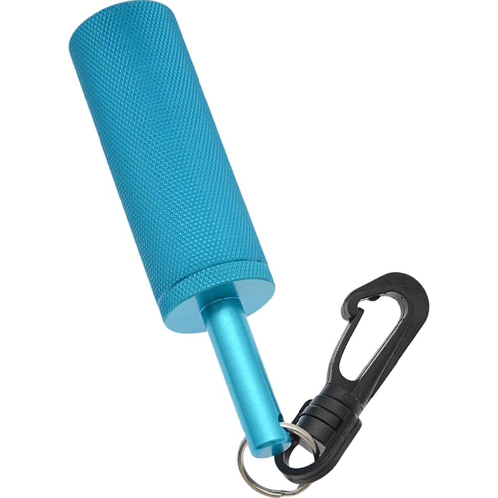Sonajero de buceo con clip metálico y timbre de seguridad para submarinismo