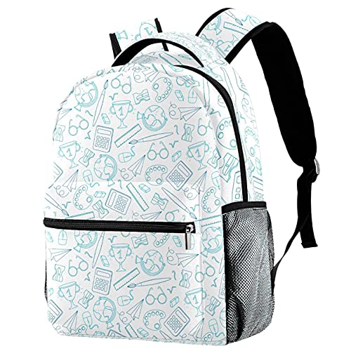 Sac à dos décontracté licorne multicolore grand volume pour femme active