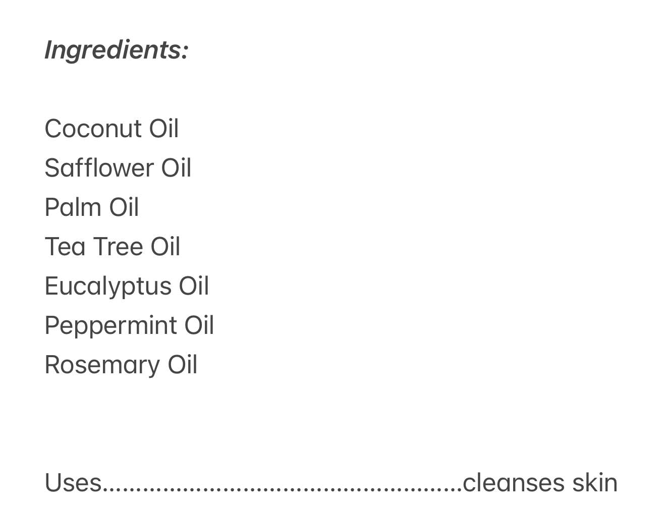 Tea Tree Oil Soap Bar for Face & Body, 4oz – Antifungal Antiseptic Natural Remedy Skin Cleanser – Pure Essential Oil Infused Skincare Cleansing Anti Fungal Bar Soap for Fungus, Ringworm, Acne