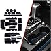 CupHolderHero for Toyota Tundra 2014-2020 Custom Liner Accessories – Premium Cup Holder, Console, and Door Pocket Inserts 29-pc Set (Bucket Seat) (Blue Trim)