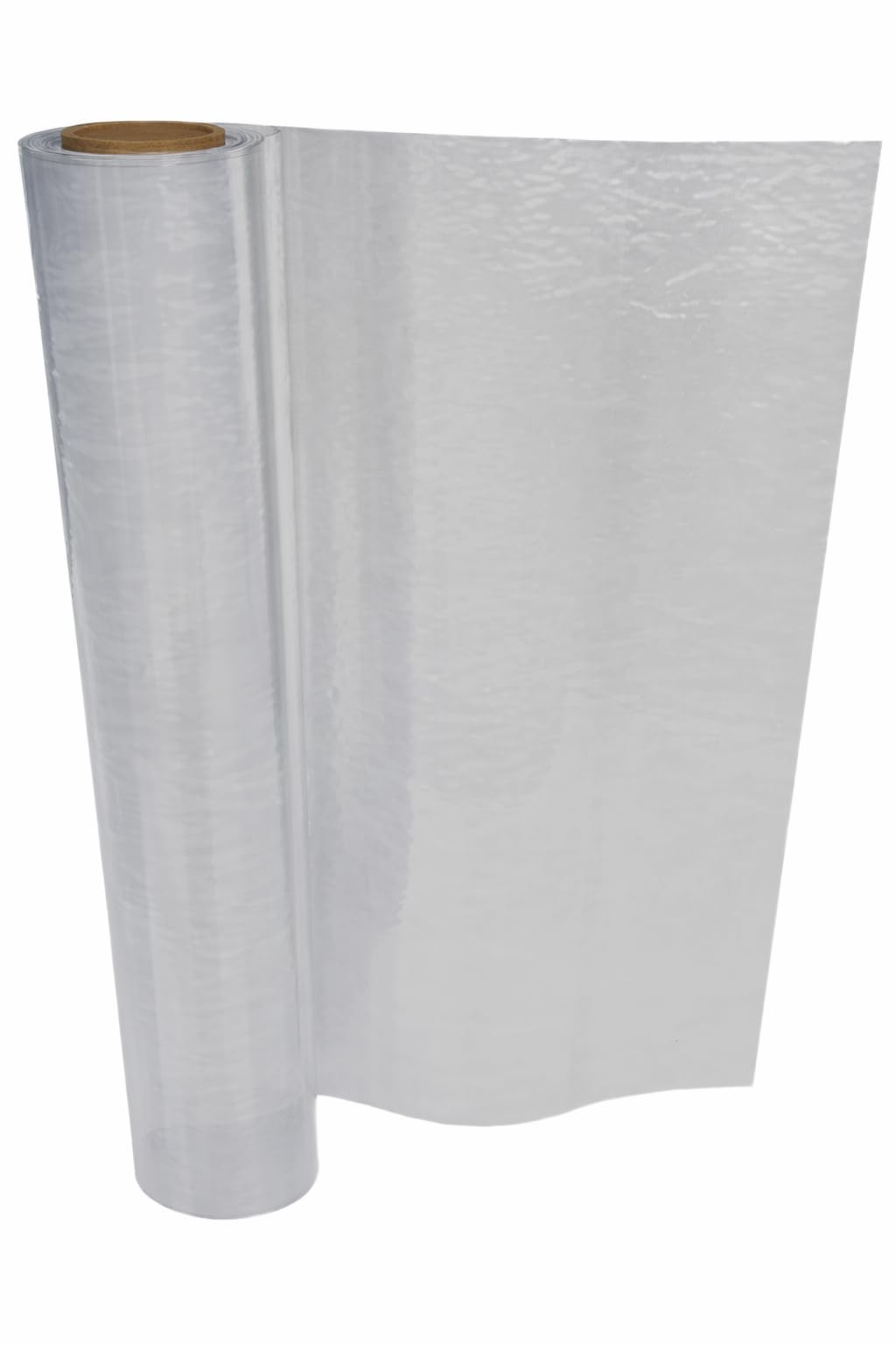 Baufolie Typ 200 transparent – Abdeckfolie aus LDPE 4 m x 25 m – 2 Rollen (200 m²) extra Starke, wasserdichte und reißfeste Schutzfolie für Innen- und Außenbereich