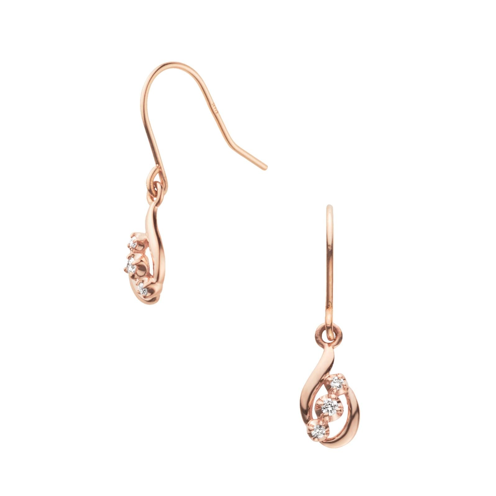 ヴァンドーム k10 ピアス ヴァンドーム青山 ダイヤ K10 ピアスドロップピアス