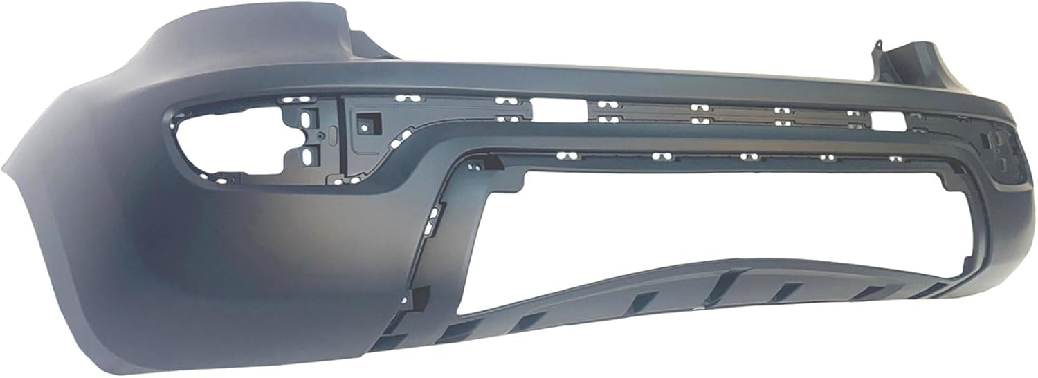 FitParts Compatible With Rear Bumper Cover 2012 2013 Kia Soul Hatchback 12 13. New, Primed & Ready for Paint. W/O Tow Hook Hole & Park Assist Holes. KI1100165 866112K500