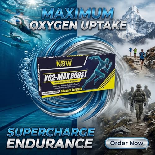 Image of NBW VO2 Max Boost | Improves Aerobic Capacity and Oxygen Uptake | Better Sprint Performance (120 Capsules)