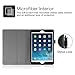 Fintie iPad mini 1/2/3 Case - Folio Slim Fit Vegan Leather Case with Smart Cover Auto Sleep/Wake Feature for Apple iPad mini 1 / iPad mini 2 / iPad mini 3, Black