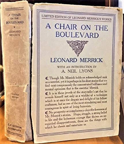 A chair on the boulevard, (The works of Leonard... B000863OXQ Book Cover