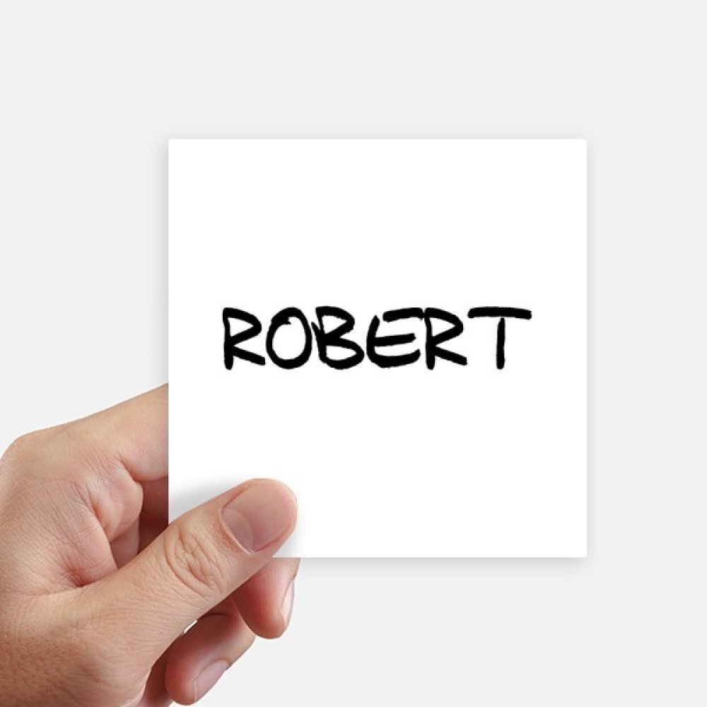 Autocollants Robert multicolores sticker pc portable et deco murale lot 8pcs 10cm