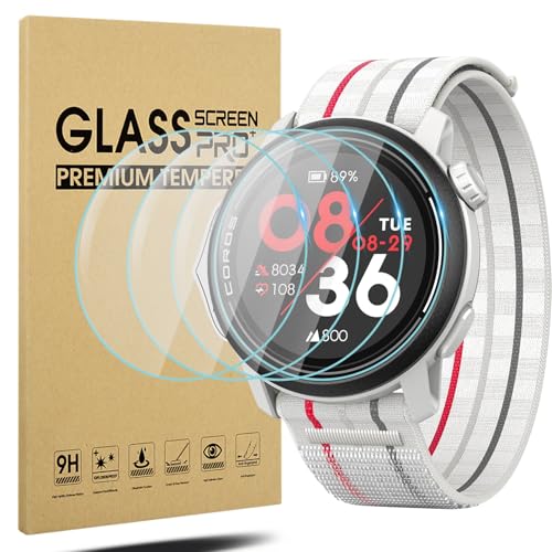 Suoman for COROS Pace 3 / Pace 2 / APEX 2�ی�t�B����(4���j�X�N���[�������K���X�t�B����for COROS Pace 3 / Pace 2 / APEX 2 �C��h�~�A�ω����A�h�w���HD���d�x�����׃K���X�t�B����