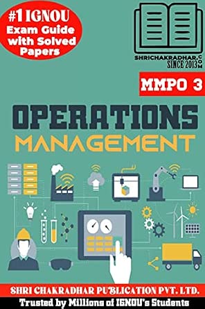 Buy IGNOU MMPO 3 Help Book Operations Management (IGNOU Study Notes ...