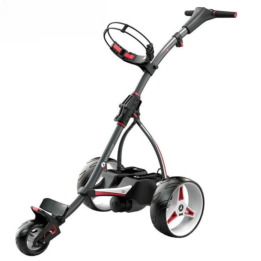 Motocaddy 2019 S1 GOLF TROLLEY +18 HOLE LITHIUM BATTERY & FREE GIFT