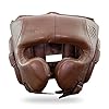 Sanabul Battle Forged Professional Boxing Headgear for Men Martial Arts Kickboxing MMA Head Gear Fighting & Sparring Helmet Full-Face Protection