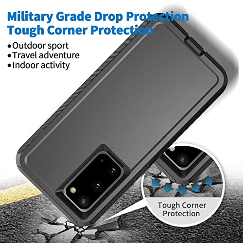 Coque Samsung S20 Plus 5G robuste pour activités extérieures noire - 6