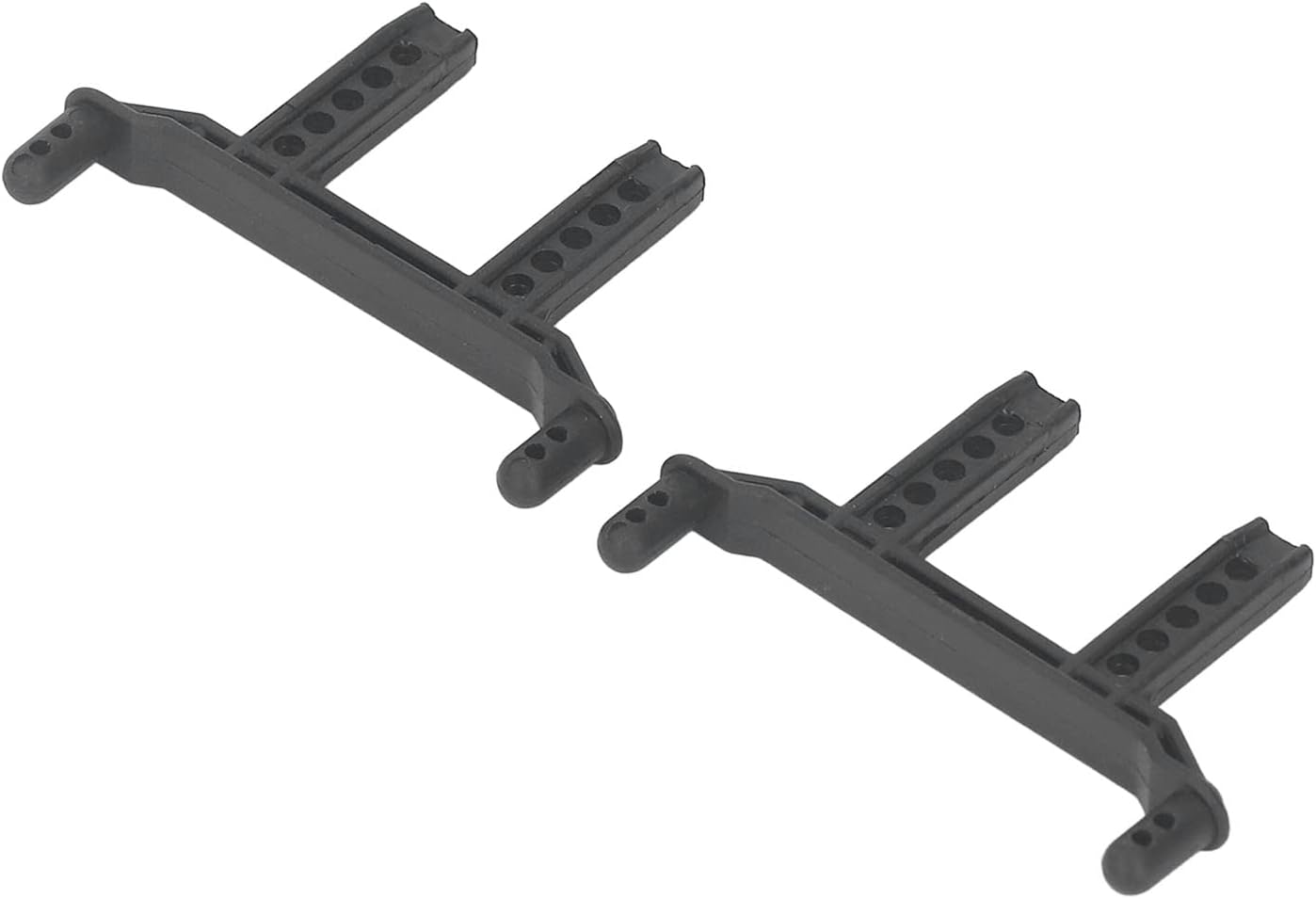 Alomejor 2PCS Front and Rear Car Shell Column PA 1/16 RC Car Shell Pillar Spare Part for SCY 16101 16102 Black