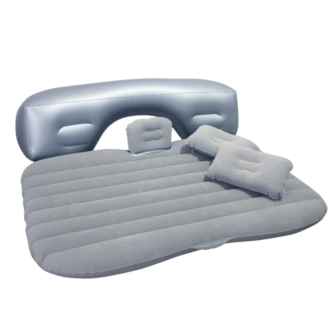Portable Exclusive Car Air Mattress Car Back Seat Travel Car Sleeping Bed for Kids Inflatable Bed with 2 Pillow & Pump |Quick inflate for Car |Travel for Trips,Camping, Picnic, Pool |Univarsal - Image 2 thumbnail