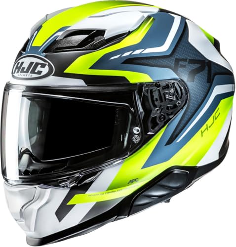 Casque intégral HJC F71 FES MC3HSF aux finitions premium pour motard