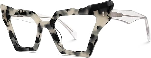 Miniatura 2 de Zeelool Marco de gafas vintage para mujer, gafas de mariposa con lente transparente sin receta Jeralys ZJGA555269