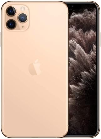 Original Back Glass Replacement for iPhone 11 Pro Max 6.5 Inch All Carriers with Pre-Installed Adhesive and Repair Tool Gold, iPhone 11 Pro Max