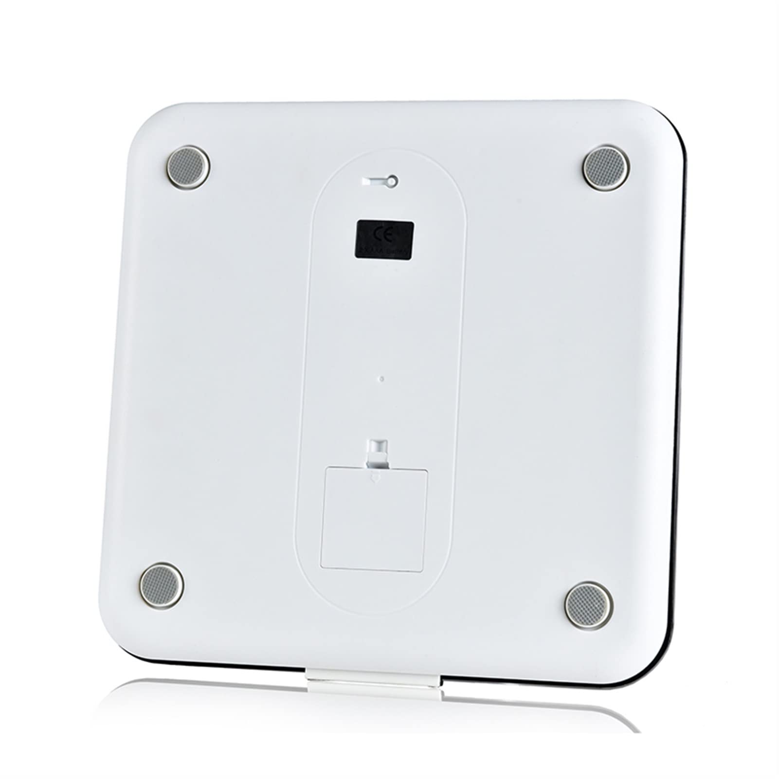 JINGYAN Pèse-personne numériques Electronic APP Control Body Weight Scale Fat Water Calorie Smart Digital for Human Health Bathroom Measure