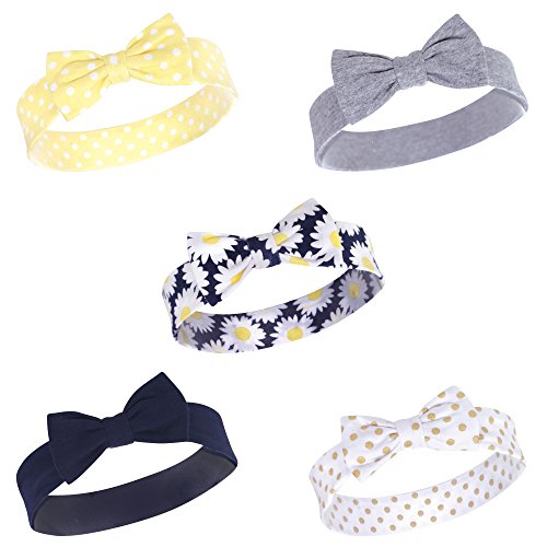 Image of Hudson Baby Infant Girl Cotton Headbands