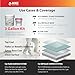 Self Leveling Epoxy Resin Kit – ANE Garage Floor Epoxy Kit Spreads Seamlessly. Durable, Industrial Grade Clear Epoxy Resin for Concrete Floors and Countertops - White