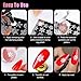 Nail Art Stamper, Clear Silicone Stamping Jelly with Scraper, Transparent Visible Body, No Misplacement for DIY Nail Decor, Home Manicure Starter Tool Salon, French Tip Stamp, 200-Time Using (Clear)