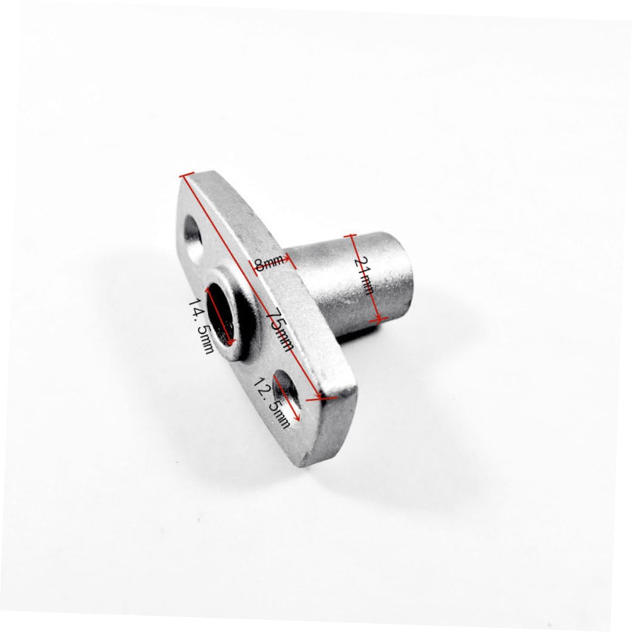 EXAOMBLE Aluminum Kayak Holder Clip for Secure Storage for Kayak Accessories Garage Fishing Compatible Silver Finish