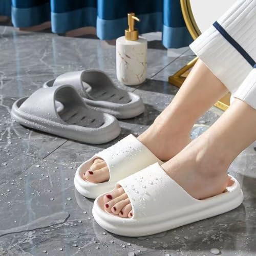 Shower Water Sandals Summer Lightweight Non-Slip Slides Safe Comfortable for Bathroom Beach Pool4