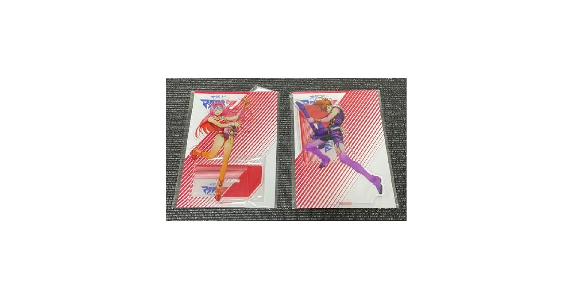 オシャレマクロス マクロス7 アクリルスタンド マクロス マクロス7 アクリルスタンド 熱気バサラ バサラ ミレーヌ