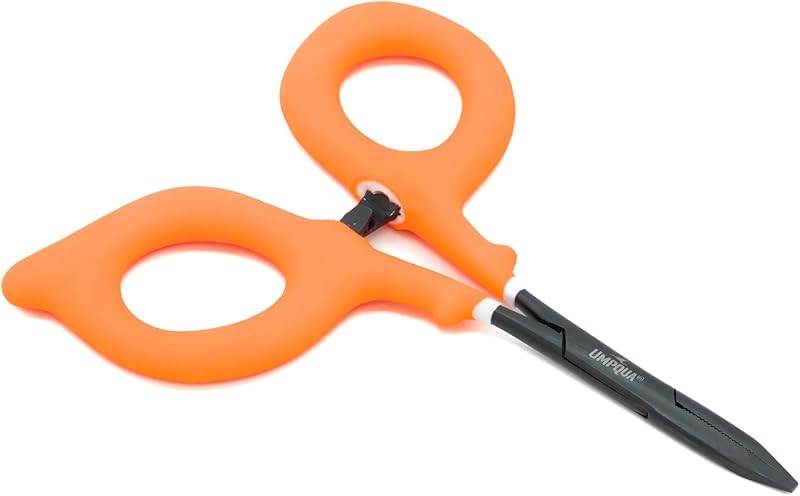 Umpqua Rivergrip PS Forceps Straight Hot Orange