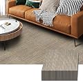 LITA Carpet Tiles Reusable 24" x 24" Squares Indoor/Outdoor, Khaki Polypropylene, 0.25" Pile Height Loop Pile, Non Slip Easy DIY Installation Peel and Stick, (18 Tiles) (72 sqft/Box)