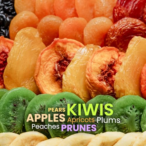 Dried Fruit Birthday Gift Box, Gift Basket Assortment | Apple, Mango, Apricot and more | Great for Snacks, Healthy Gifts, Parties, Corporate, Sympathy, Holidays, Men, Women, Families | Bonnie and Pop - Image 5