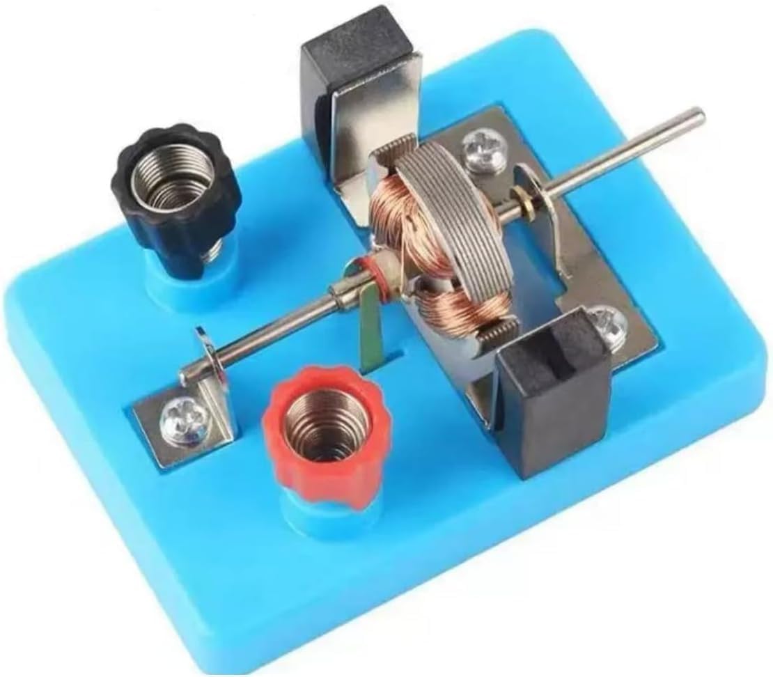 1Pc Blue DIY DC Electrical Motor Assemble KIT - Image 2