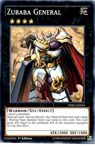 Amazon.com: YU-GI-OH! - Zubaba General - WIRA-EN044 - Common - 1st