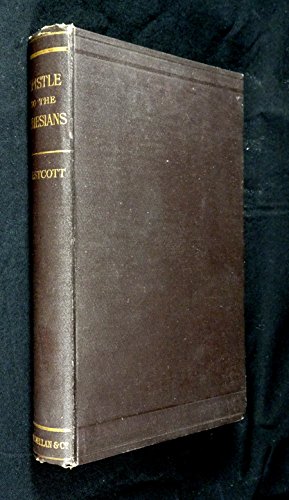 Saint Paul's Epistle to the Ephesians: The Gree... B00087OJT8 Book Cover